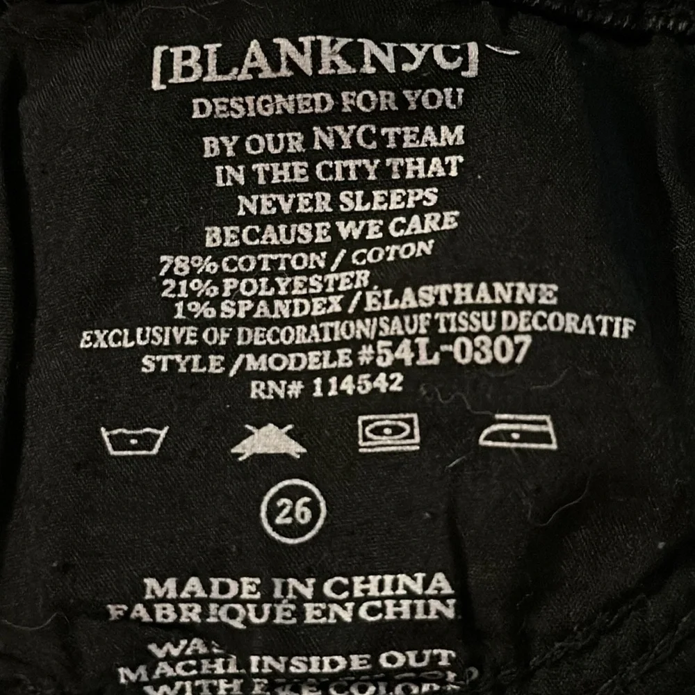 Blank NYC Mystique Denim Lace-Up Mini‎ Skirt Charcoal Gray/Black 26 #54L-0307 - Picture 11 of 11